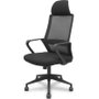 FORÖL Silla de Oficina Pro534 con Mecanismo Basculante, Negro